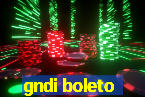 gndi boleto